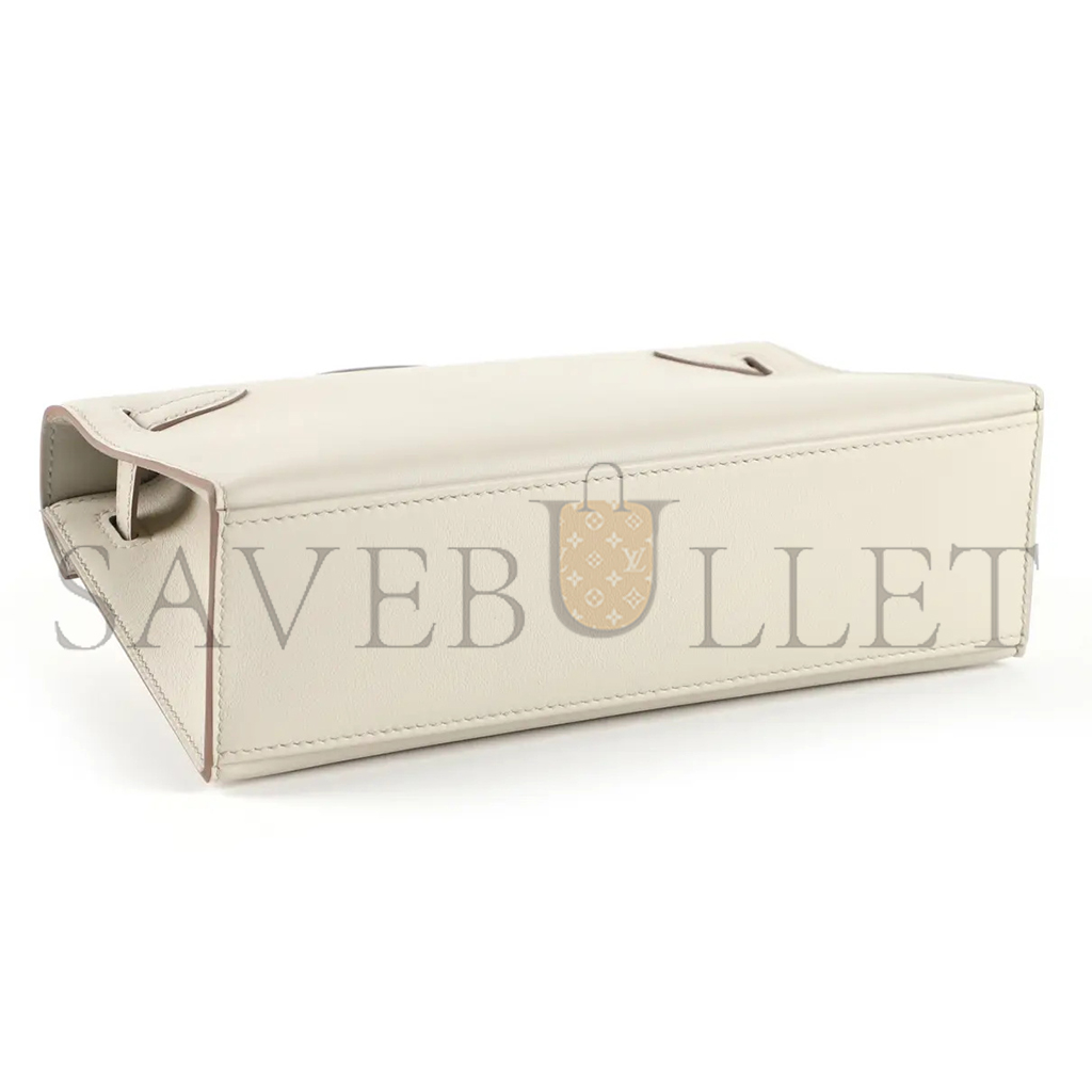 HERMÈS KELLY CLUTCH LEATHER CLUTCH BAG (22*14*7cm) 